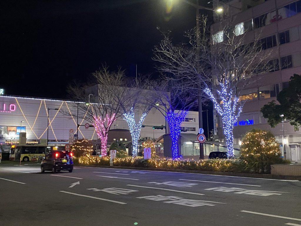 和歌山市駅前イルミネーション